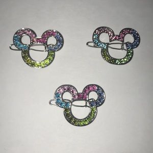 Mickey Mouse Barrettes - EXCLUSIVE